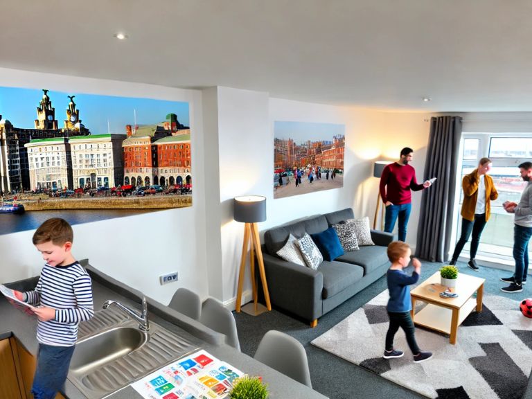 Family Friendly Serviced Apartments in Liverpool
