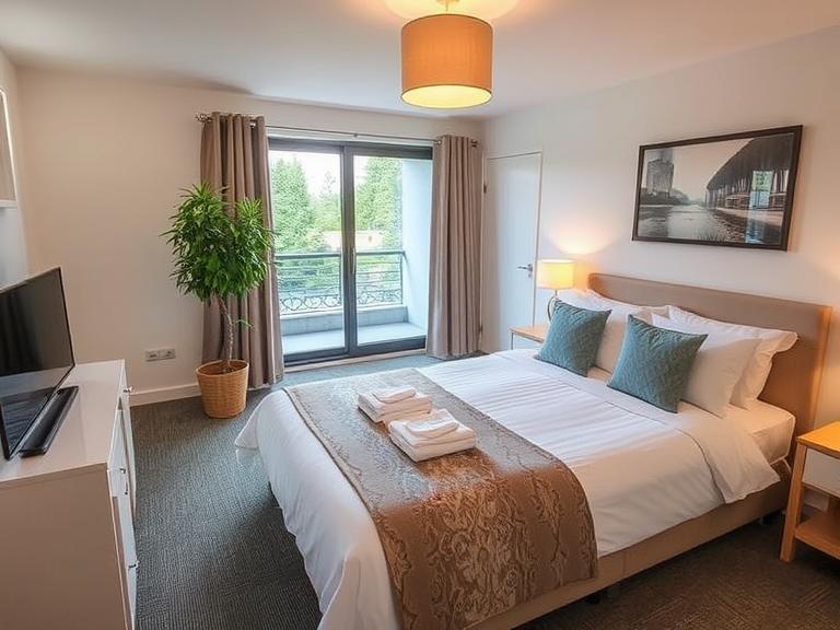 accommodation in liverpool with parking